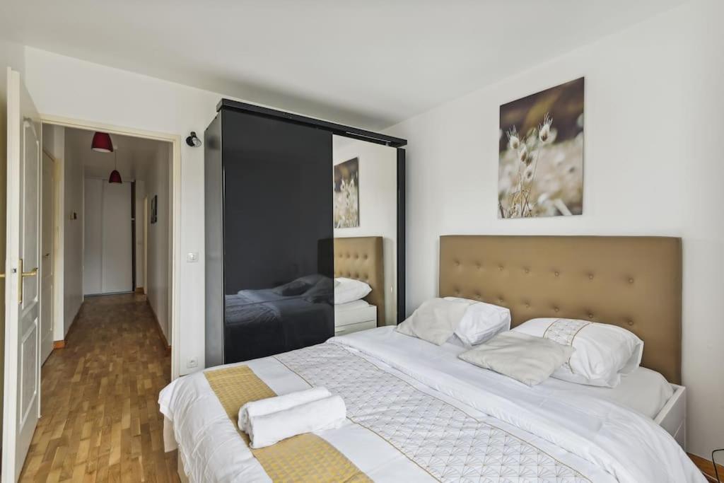 "Joie De Vivre" - Parisian Spacious & Charming Flat Asnières Dış mekan fotoğraf